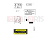 Triumph 2011 SCRAMBLER EFI Warning Labels