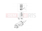 Triumph 2009 THRUXTON 900 EFI Crankshaft, Connecting Rods...