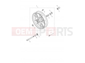 Triumph 2021 SPEED TRIPLE 1200 RS Front Wheel