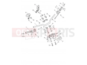 Triumph 2021 SPEED TRIPLE 1200 RS Handlebars, Top Yoke & Mirrors