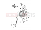 Triumph 2004 AMERICA CARBS Cylinder Head & Valves