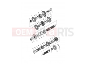 Triumph 2008 AMERICA EFI Transmission