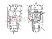 Triumph 2009 AMERICA EFI Crankcase Bolts
