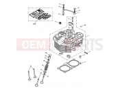 Triumph 2009 AMERICA EFI Cylinder Head & Valves