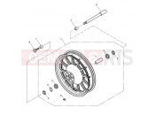 Triumph 2010 AMERICA EFI Front Wheel 468391