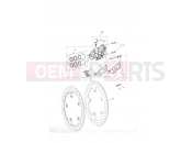 Triumph 2006 TIGER 955i 198875 > Front Brake Caliper & Discs