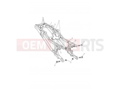Triumph 2011 Tiger 1050 Rear Sub-Frame & Fittings