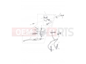 Triumph 2011 Tiger 1050 Front Brake Master Cylinder & Ho
