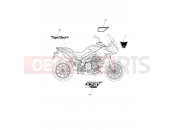 Decals - Triumph TIGER SPORT 750470 > 2017
