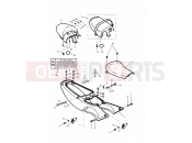 TRIUMPH DAYTONA 595 / 955i Bodywork Side panels