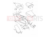Triumph 2003 DAYTONA 955i 132513 > Rear Bodywork & Seat