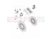 Triumph 2003 DAYTONA 955i 132513 > Front Brake Caliper & Discs