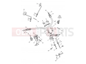 Triumph 2021 BONNEVILLE SPEEDMASTER Handlebars, Top Yoke & Mirrors