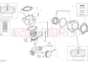 DUCATI 2022 Diavel 1260 CYLINDERS - PISTONS (ASSO WERKE)