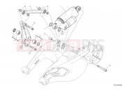 DUCATI 2022 Diavel 1260 REAR SHOCK ABSORBER
