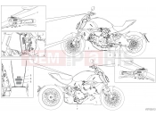DUCATI 2022 Diavel 1260 POSITIONING PLATES [XST:JAP]
