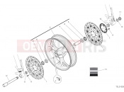 DUCATI 2022 Hypermotard 950 SP FRONT WHEEL