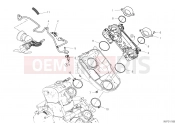 DUCATI 2022 Hypermotard 950 SP THROTTLE BODY