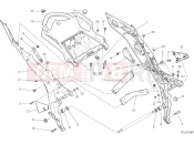 DUCATI 2022 Multistrada V2 REAR FRAME COMP.
