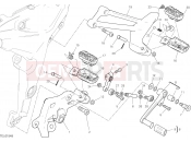 DUCATI 2022 Multistrada V2 FOOTRESTS, LEFT