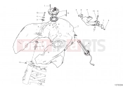 DUCATI 2022 Multistrada V2 S Travel FUEL TANK