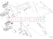 DUCATI 2022 Multistrada V2 S FOOTRESTS, RIGHT