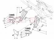 DUCATI 2003 Sporttouring ST2 FOOTRESTS, RIGHT » UNCLASSIFIED