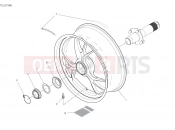 DUCATI 2022 Panigale V4 S REAR WHEEL