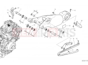 DUCATI 2022 Panigale V4 REAR SWINGING ARM