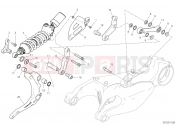 DUCATI 2022 Panigale V2 Bayliss REAR SHOCK ABSORBER