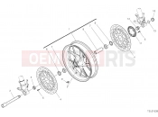 DUCATI 2022 Panigale V2 Bayliss FRONT WHEEL