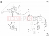 DUCATI 2002 Monster 620 FRONT BRAKE SYSTEM » BRAKING SYSTEM