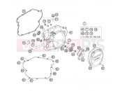 HUSABERG 2005 Offroad FE 550e/6 05 (2403E2) [EU] CLUTCH COVER|Engine|30