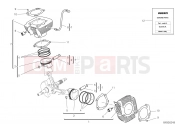 DUCATI 2022 Scrambler Icon CYLINDERS - PISTONS