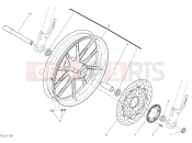 DUCATI 2022 Scrambler Icon FRONT WHEEL