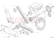 DUCATI 2022 Scrambler Icon Dark TIMING SYSTEM [MOD:SCR800DK;XST:ROK,TWN]