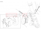 DUCATI 2022 Scrambler Nightshift FRONT BRAKE SYSTEM [MOD:SCR800NS]