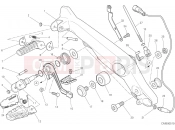 DUCATI 2022 Scrambler 1100 Sport Pro FOOTRESTS, RIGHT