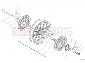 DUCATI 2022 Scrambler 1100 Sport Pro FRONT WHEEL