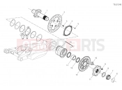 DUCATI 2022 STREETFIGHTER V4 REAR WHEEL SPINDLE [MOD:SFV4]