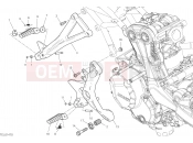 DUCATI 2022 Supersport 950 S FOOTRESTS, RIGHT