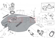 DUCATI 2022 XDiavel S FUEL TANK