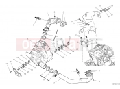 DUCATI 2023 DesertX EXHAUST MANIFOLD