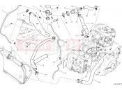 DUCATI 2022 XDiavel COOLING CIRCUIT [MOD:XDIAVEL]
