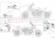 DUCATI 2022 XDiavel Nera WARNING LABELS [XST:JAP]