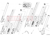 DUCATI 2022 Scrambler 1100 Dark Pro FRONT FORK