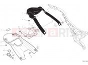 DUCATI 2022 Scrambler 1100 Dark Pro REAR MUDGUARD