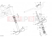 DUCATI 2023 Hypermotard 950 SP STEERING ASSEMBLY