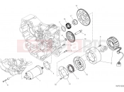 DUCATI 2023 Hypermotard 950 ELECTRIC STARTING AND IGNITION