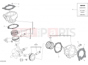 DUCATI 2023 Monster Plus CYLINDERS - PISTONS